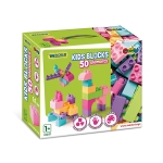 Kids Blocks Pink klocki 50 el.