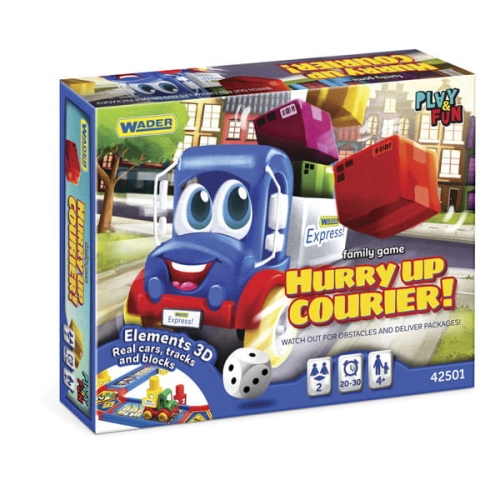 Play&Fun Pospiesz się Kurierze! gra rodzinna