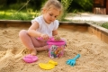 Paw Patrol komplet do piasku 5 el. różowy mały
