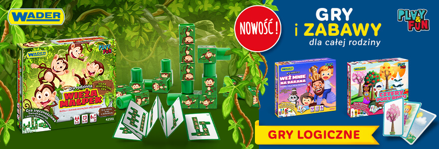 Szybka nauka logicznego myślenia, czyli rodzinne gry Wader